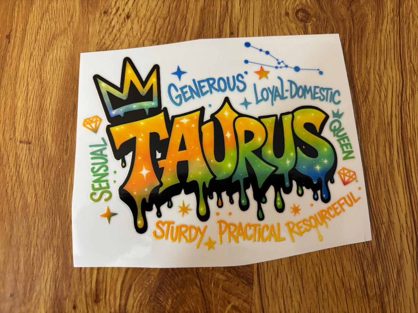 Taurus Cup Decal