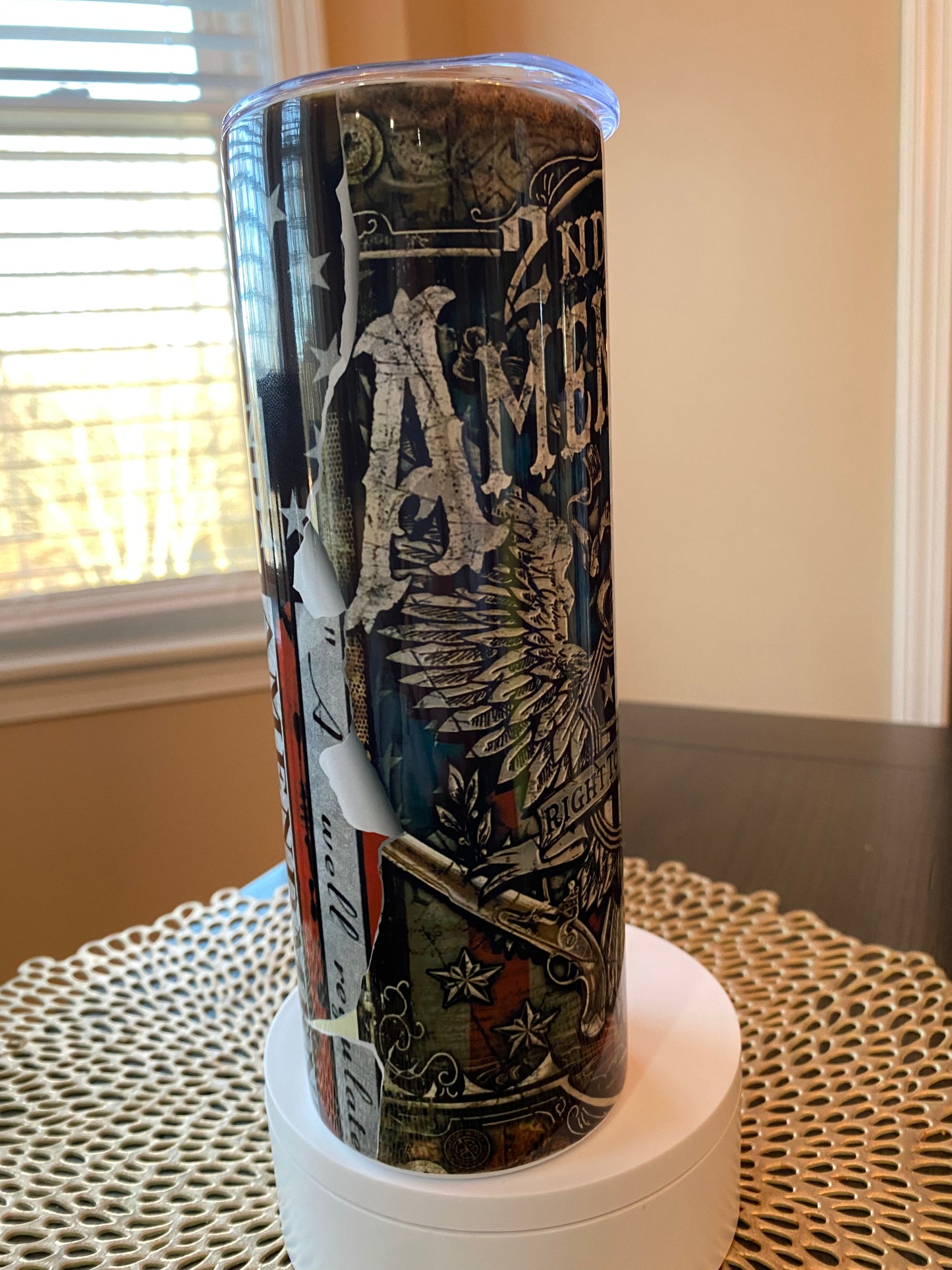 Second Amendment Tumbler | Glitz & Glamour Tumblers