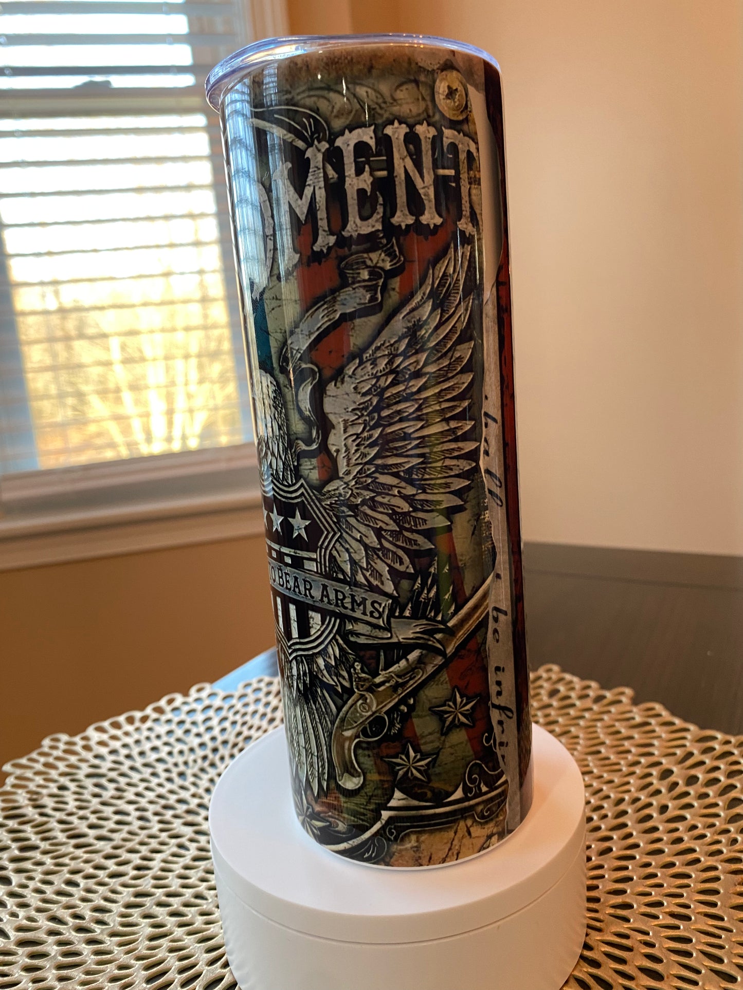 Second Amendment Tumbler | Glitz & Glamour Tumblers