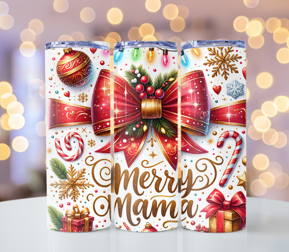 20oz Merry Mama Tumbler