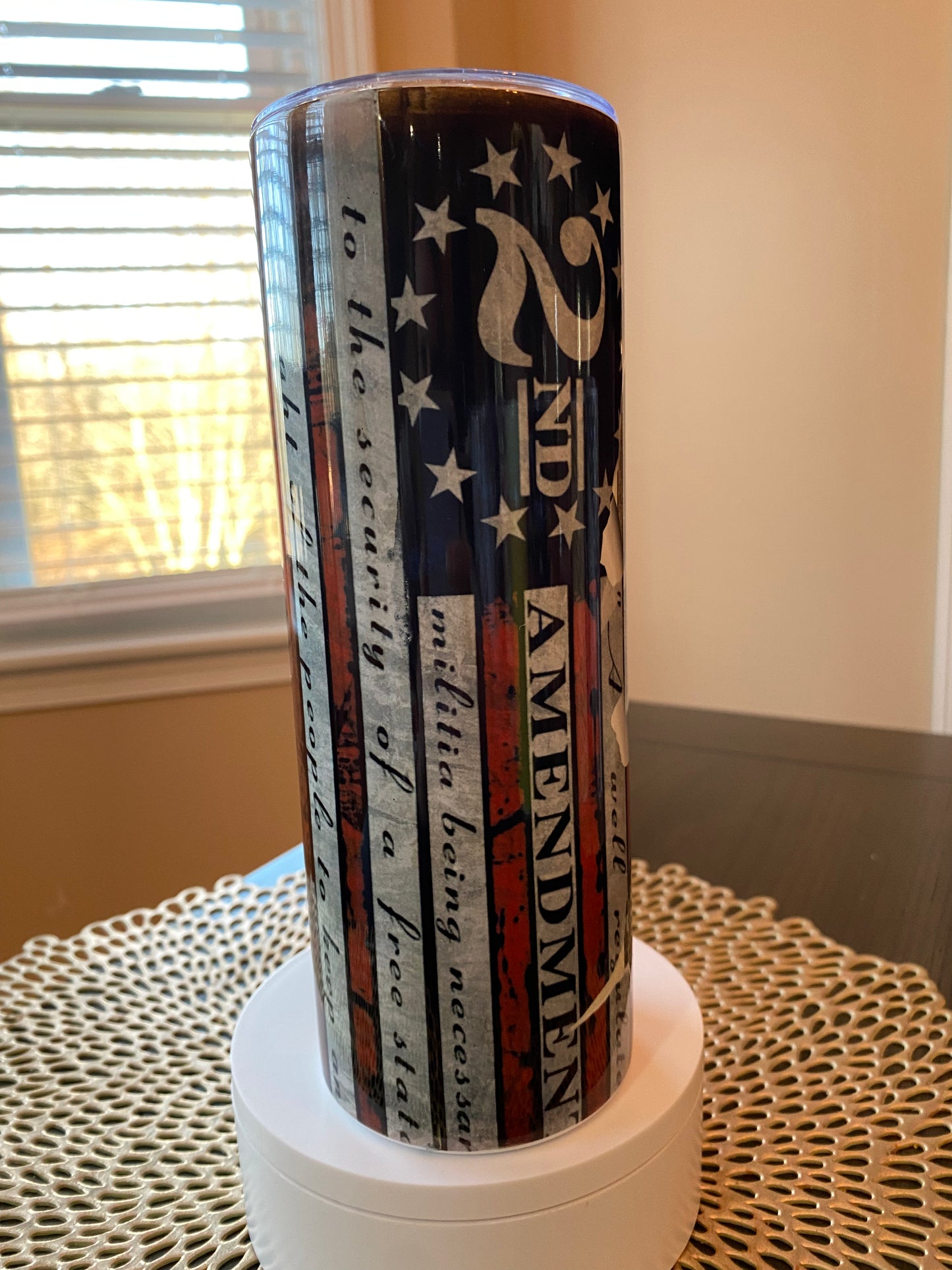 Second Amendment Tumbler | Glitz & Glamour Tumblers