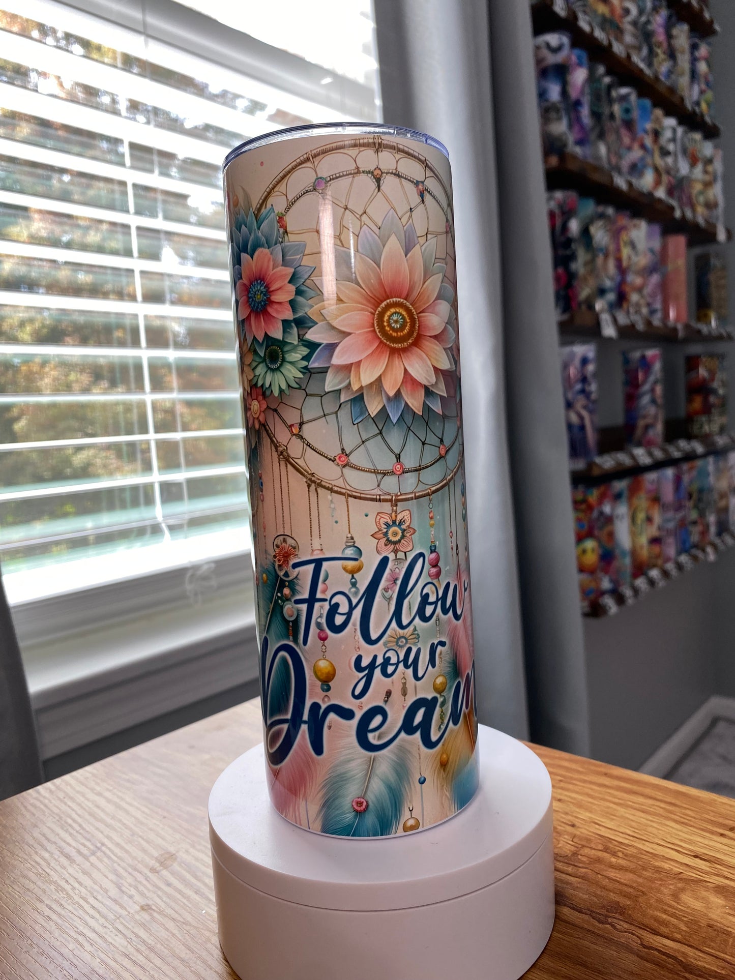 Follow Your Dreams Dream Catcher Tumbler | Glitz & Glamour Tumblers