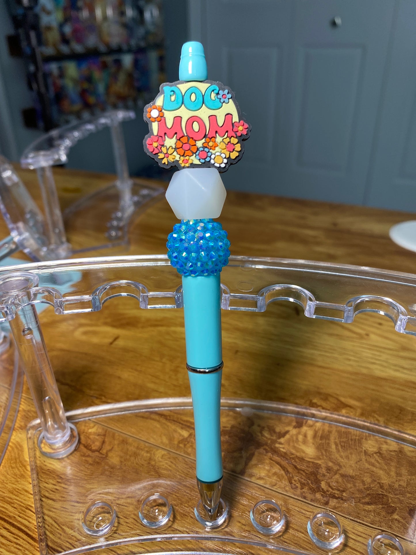 Dog Mom Beaded Pen | Glitz & Glamour Tumblers