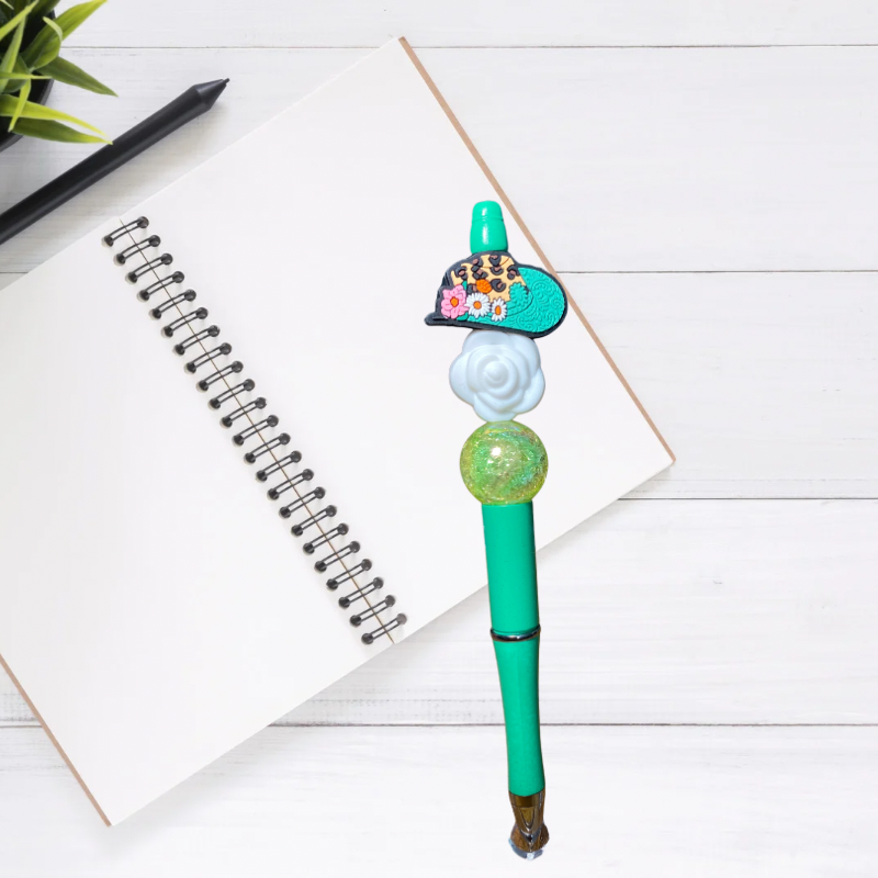 Cowgirl Hat Beaded Pen | Glitz & Glamour Tumblers
