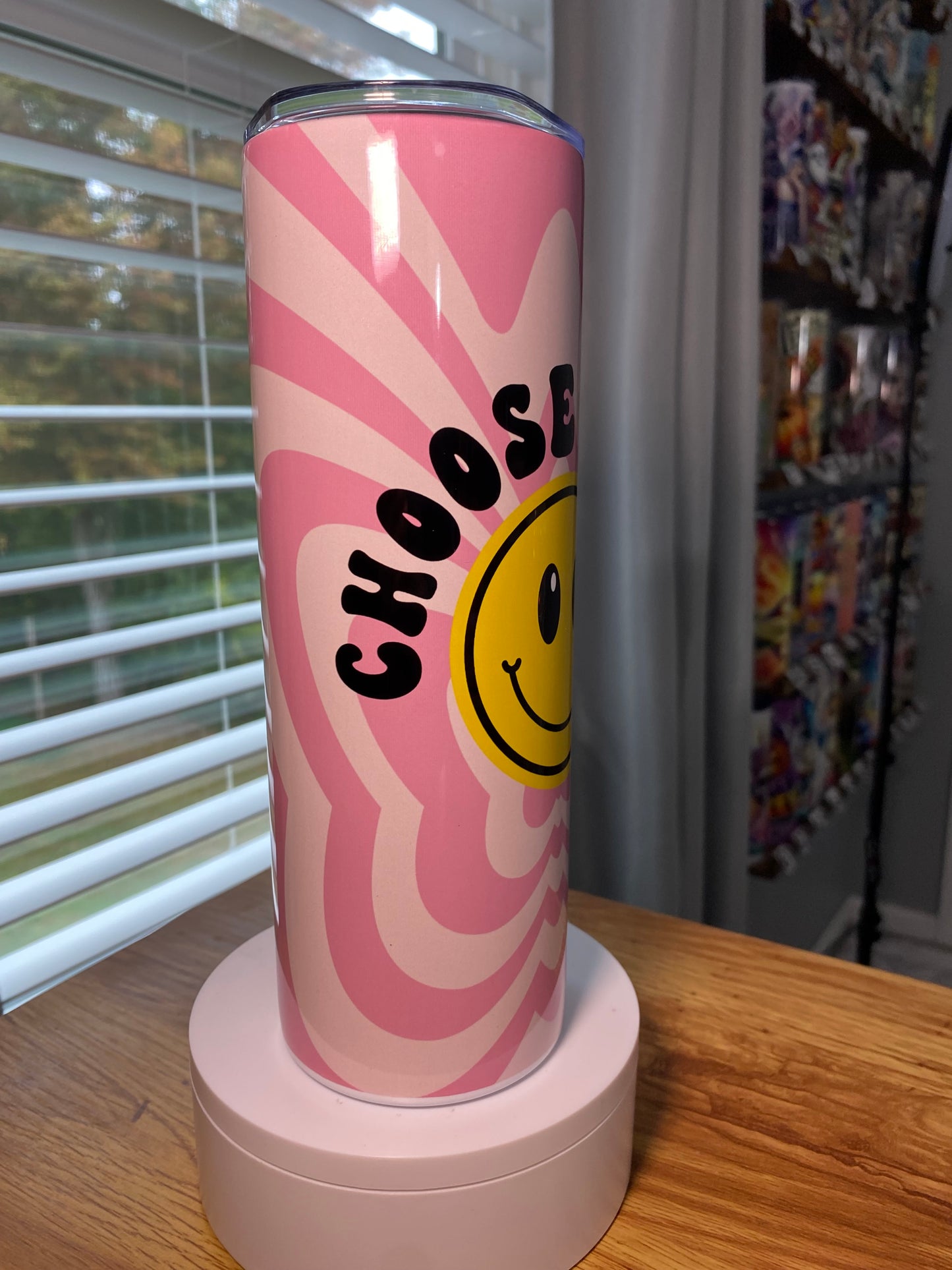 Oopsie Choose Happy Tumbler | Glitz & Glamour Tumblers