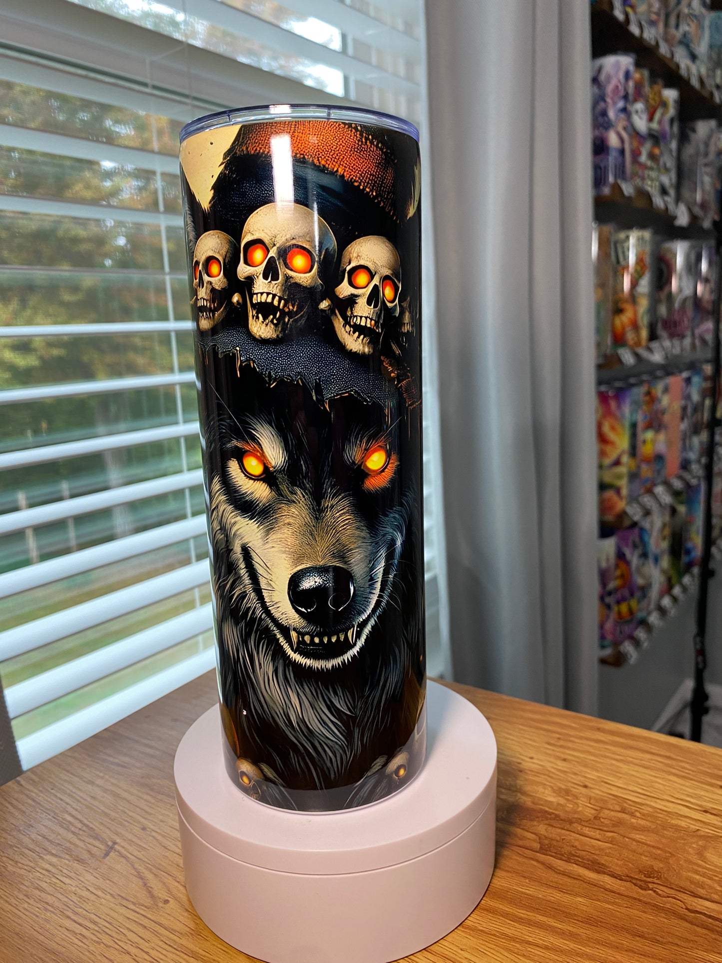 Oopsie Halloween Wolf Tumbler | Glitz & Glamour Tumblers