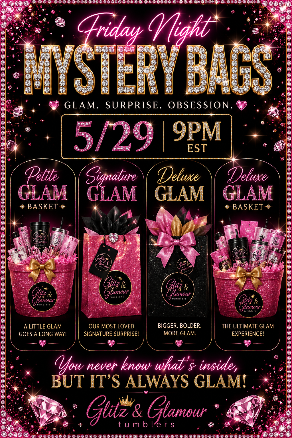 Mystery bags on TikTok live 5/29