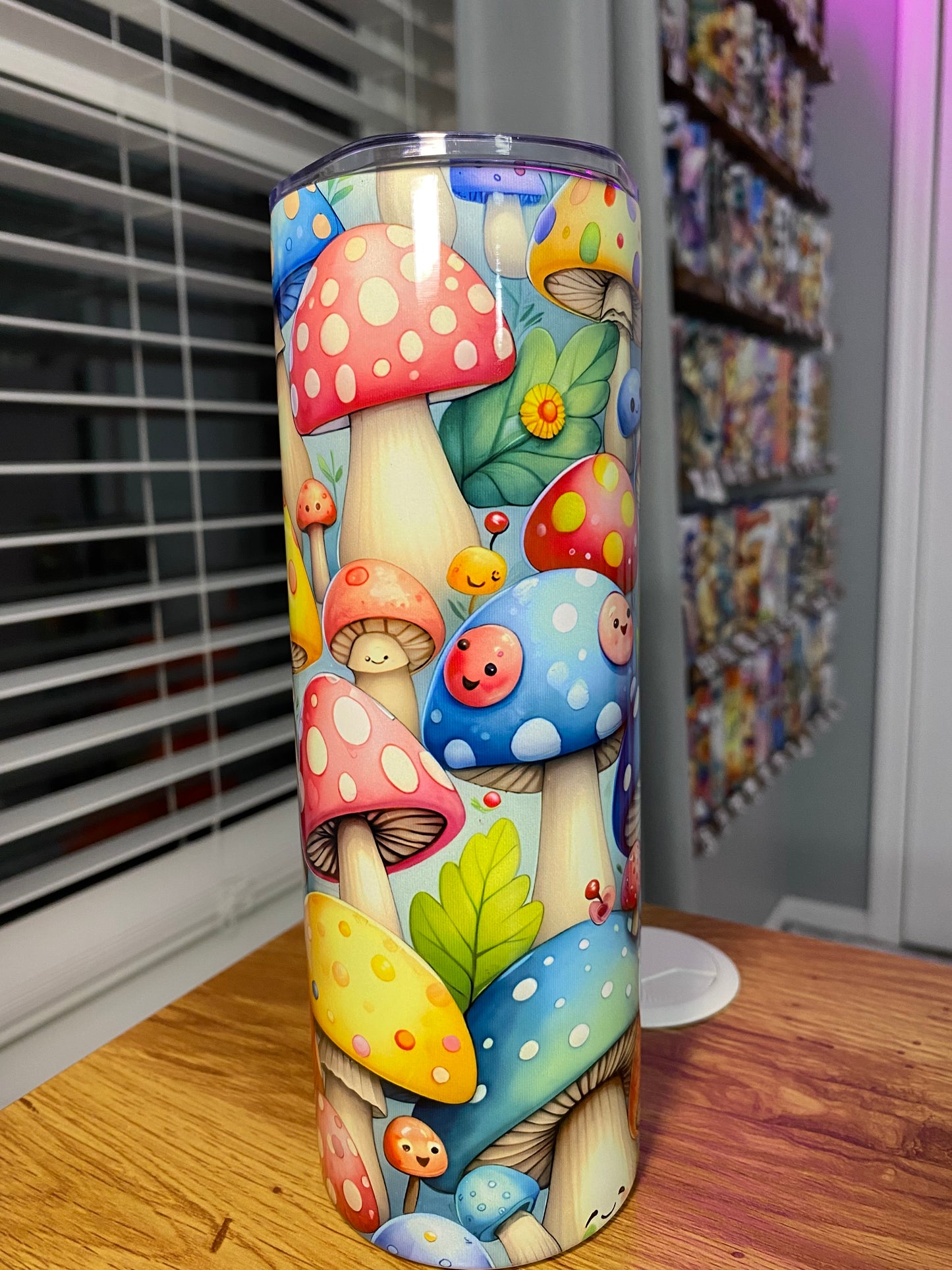 Mushroom Tumbler | Glitz & Glamour Tumblers