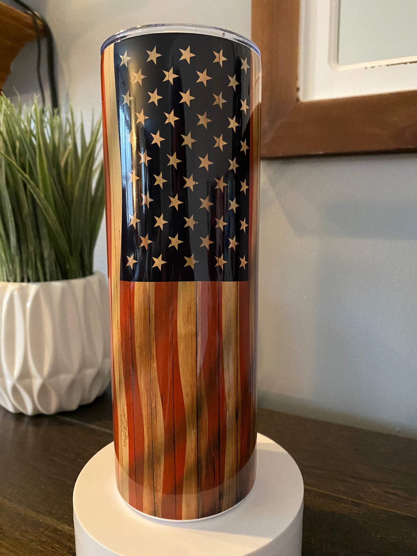 American flag tumbler | Glitz & Glamour Tumblers