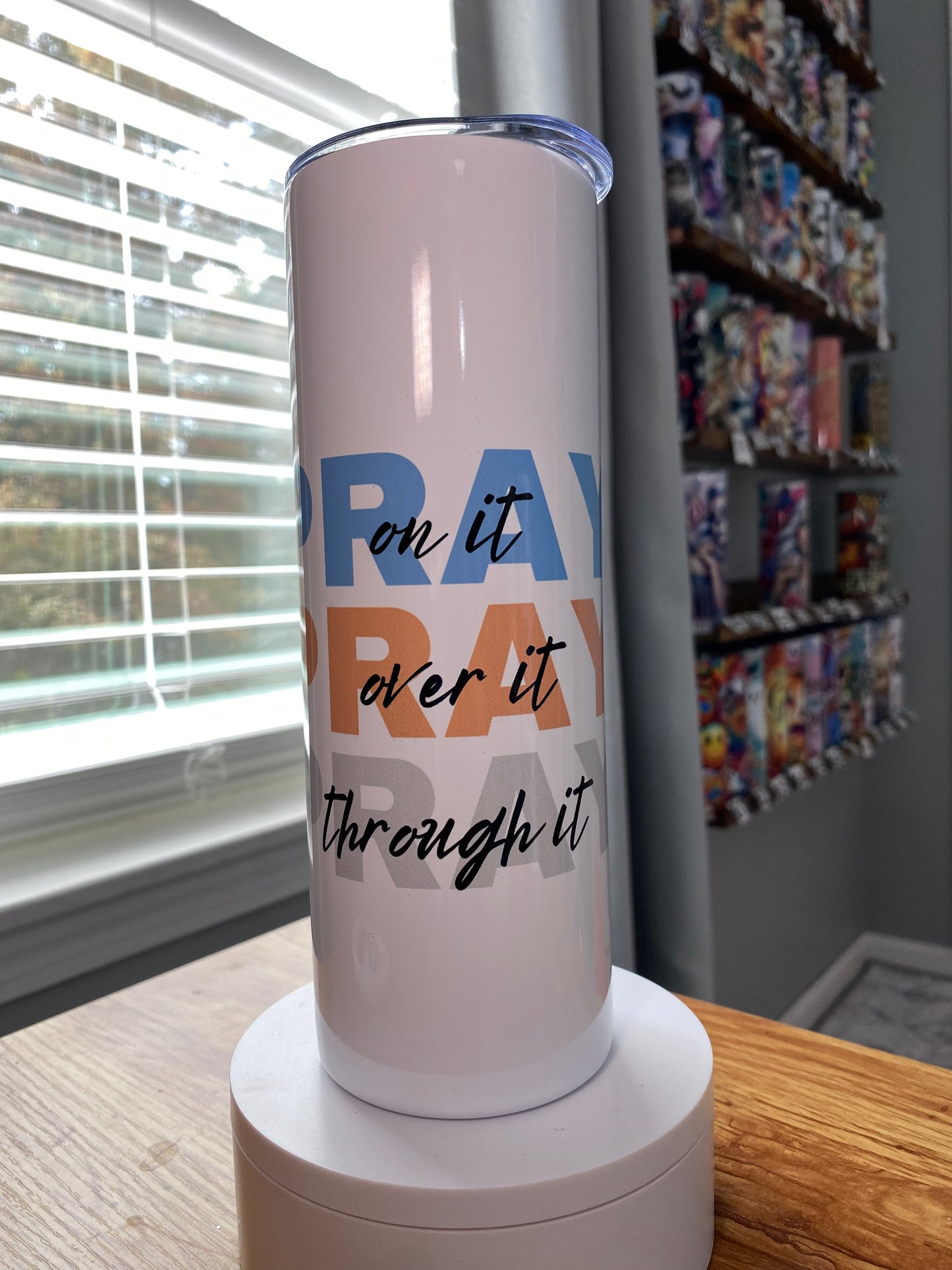 Pray On It Faith Tumbler | Glitz & Glamour Tumblers