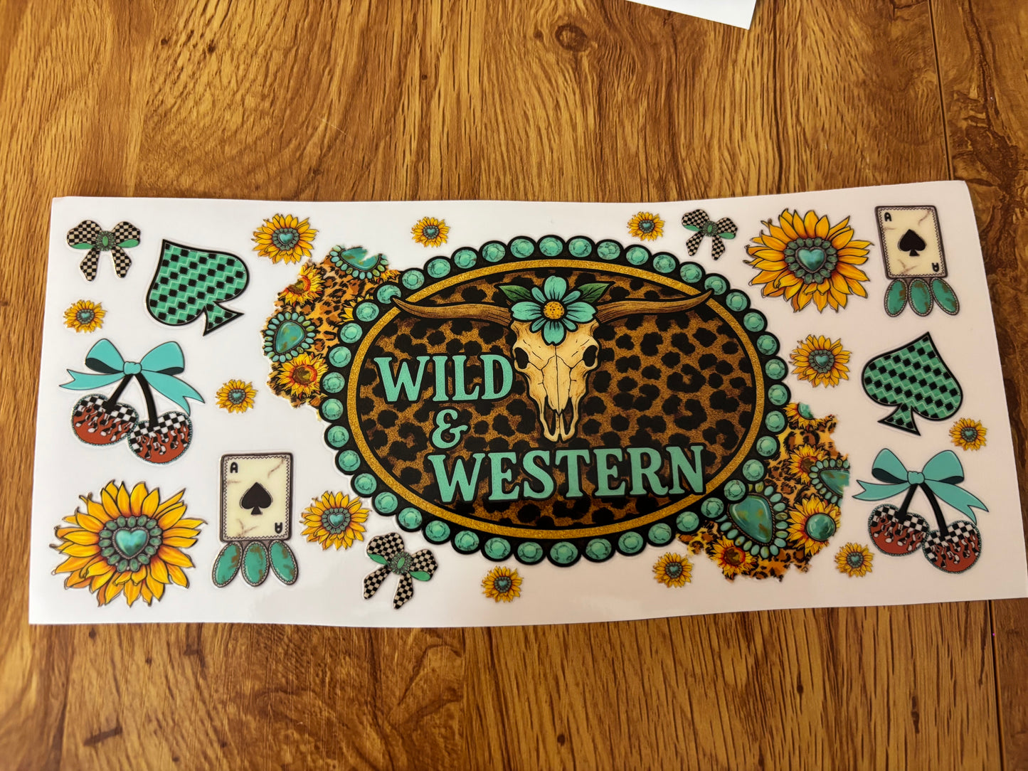 Wild Western Cup Decal