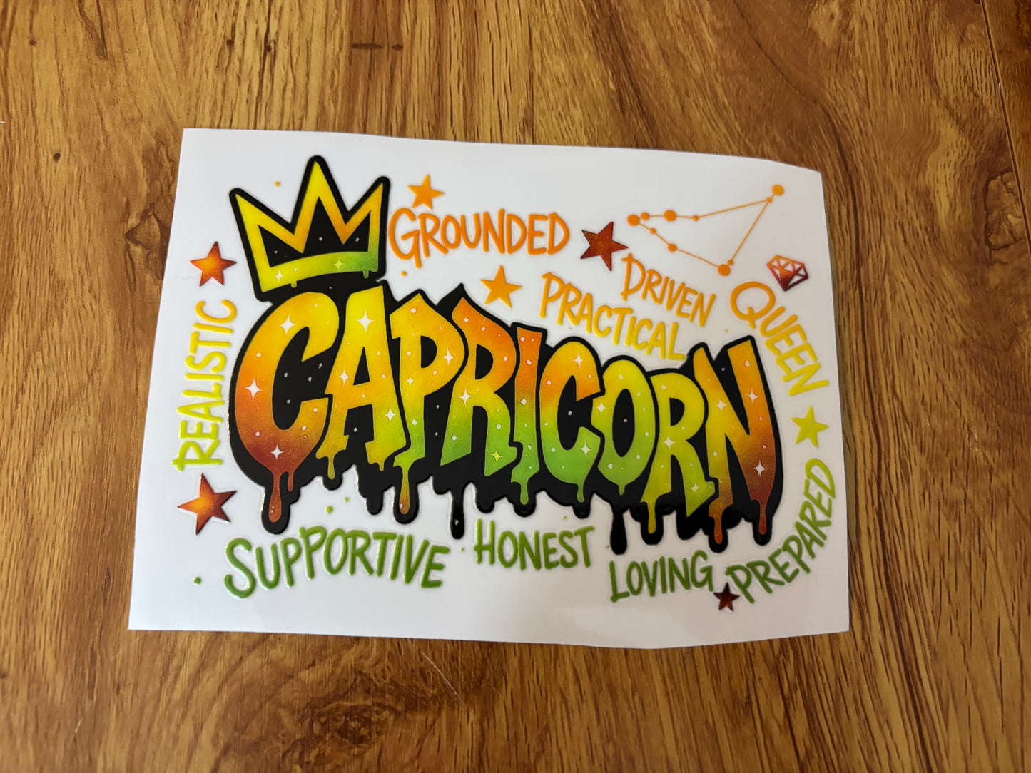 Capricorn Cup Decal