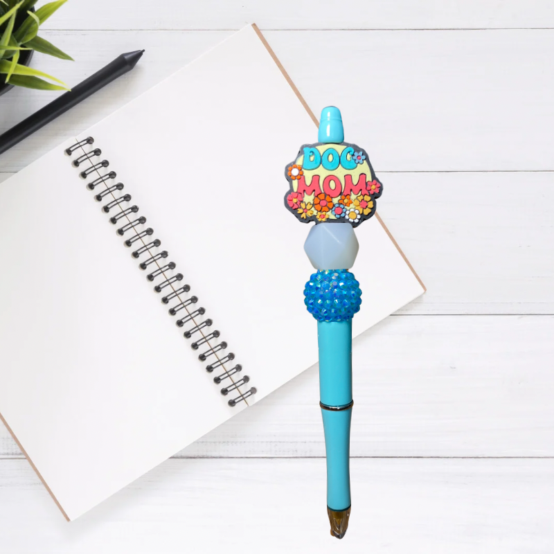Dog Mom Beaded Pen | Glitz & Glamour Tumblers
