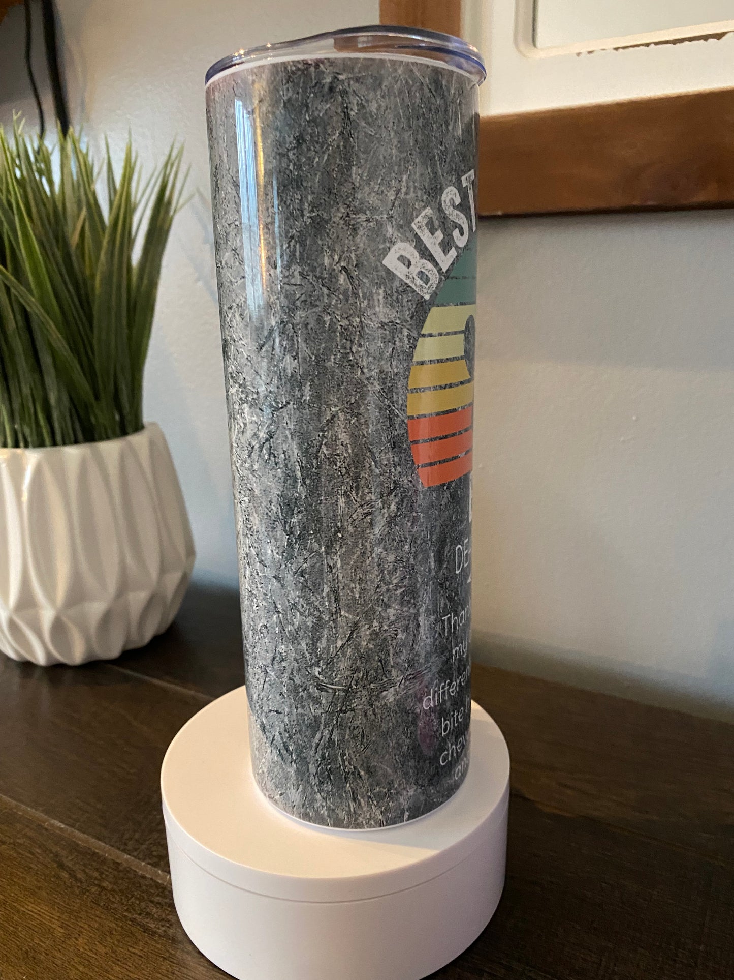 Best Dog Dad Tumbler | Glitz & Glamour Tumblers