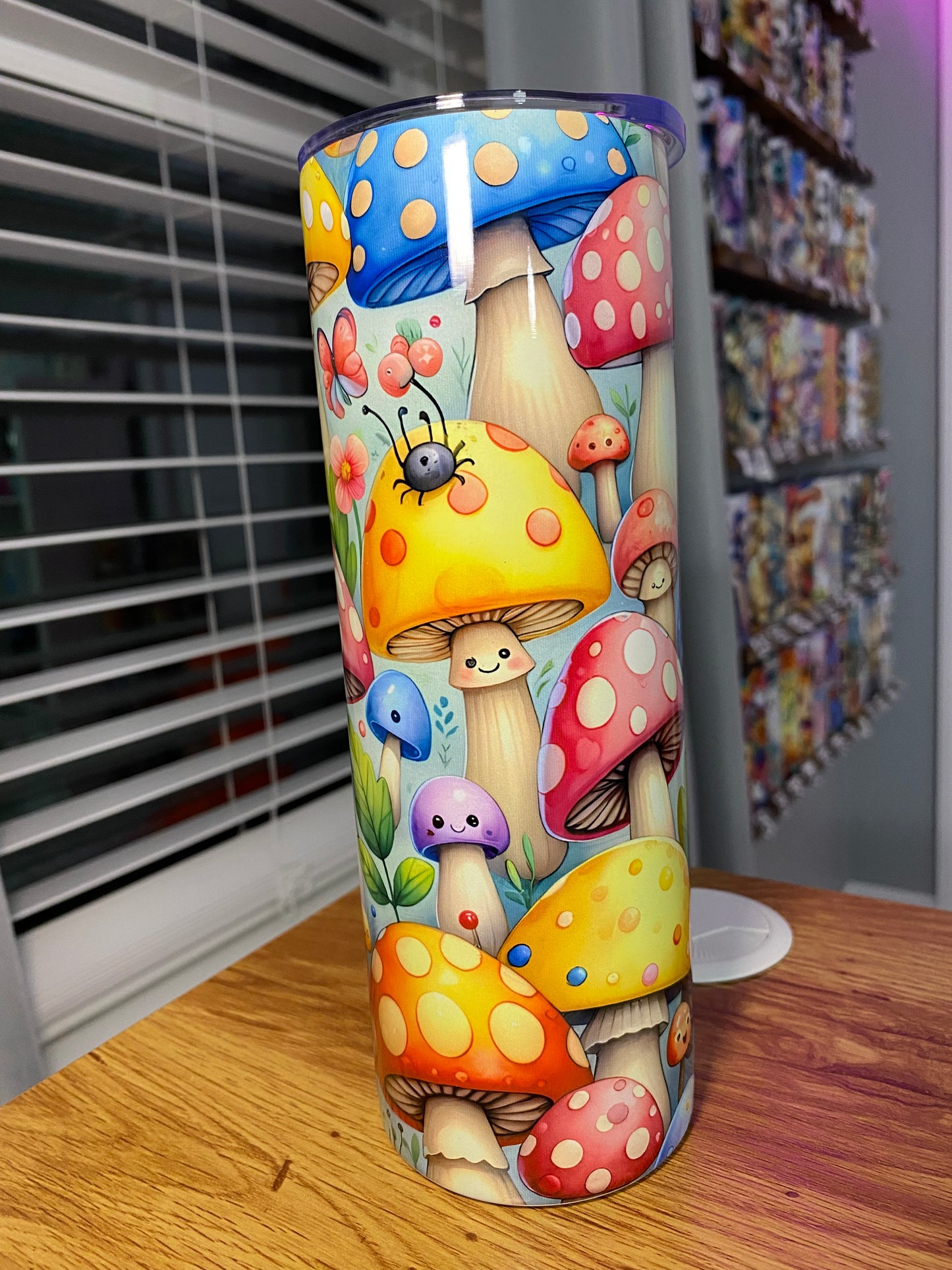 Mushroom Tumbler | Glitz & Glamour Tumblers