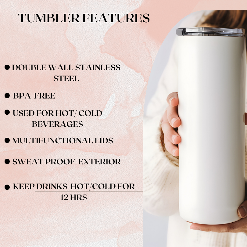 Ambitchous Funny Sarcastic Tumbler | Glitz & Glamour Tumblers