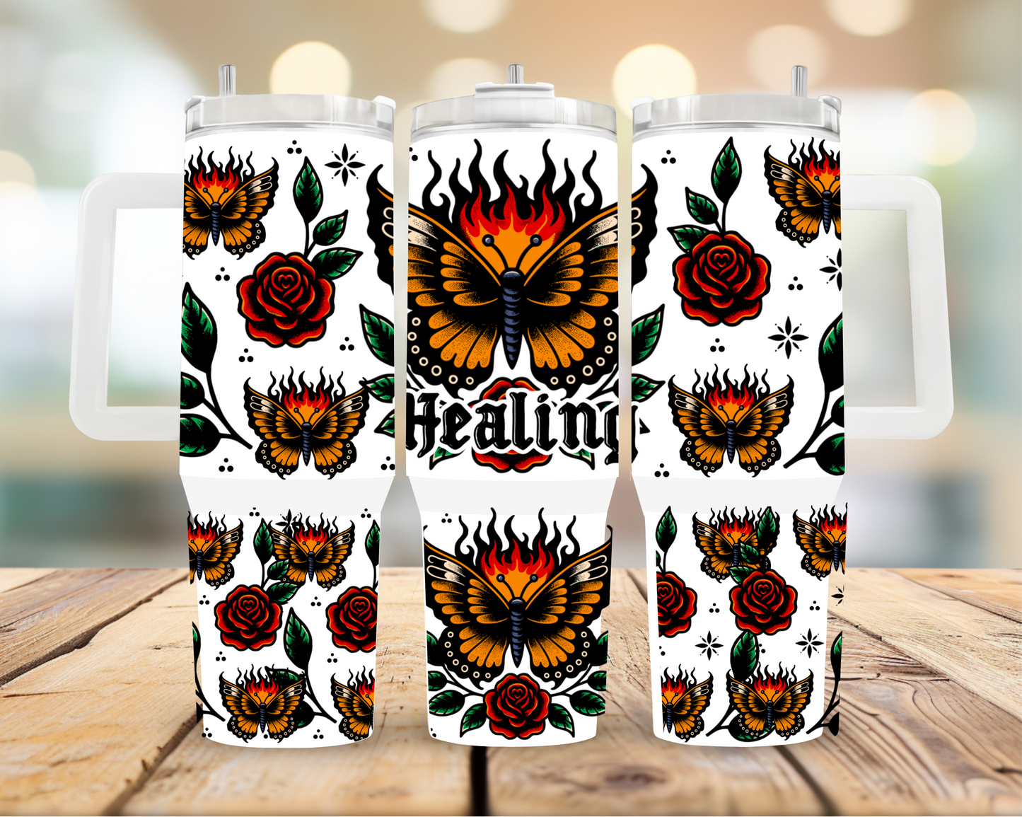 40oz Healing Tumbler | Glitz & Glamour