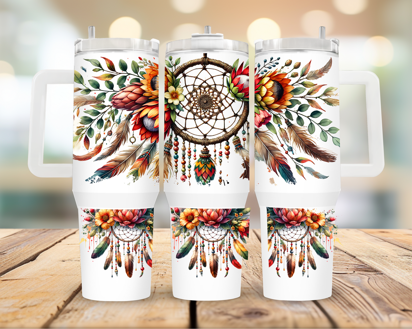 Dream Catcher 40oz Tumbler | Glitz & Glamour