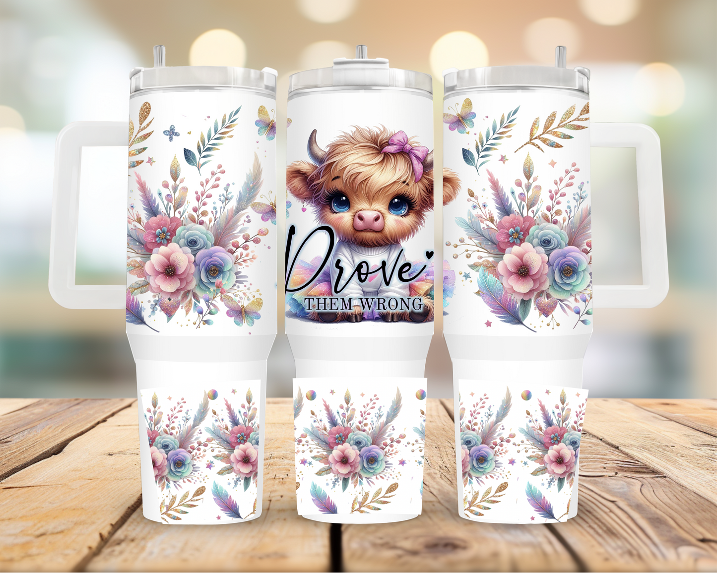 Prove Them Wrong Highland Coe 40oz Tumbler | Glitz & Glamour
