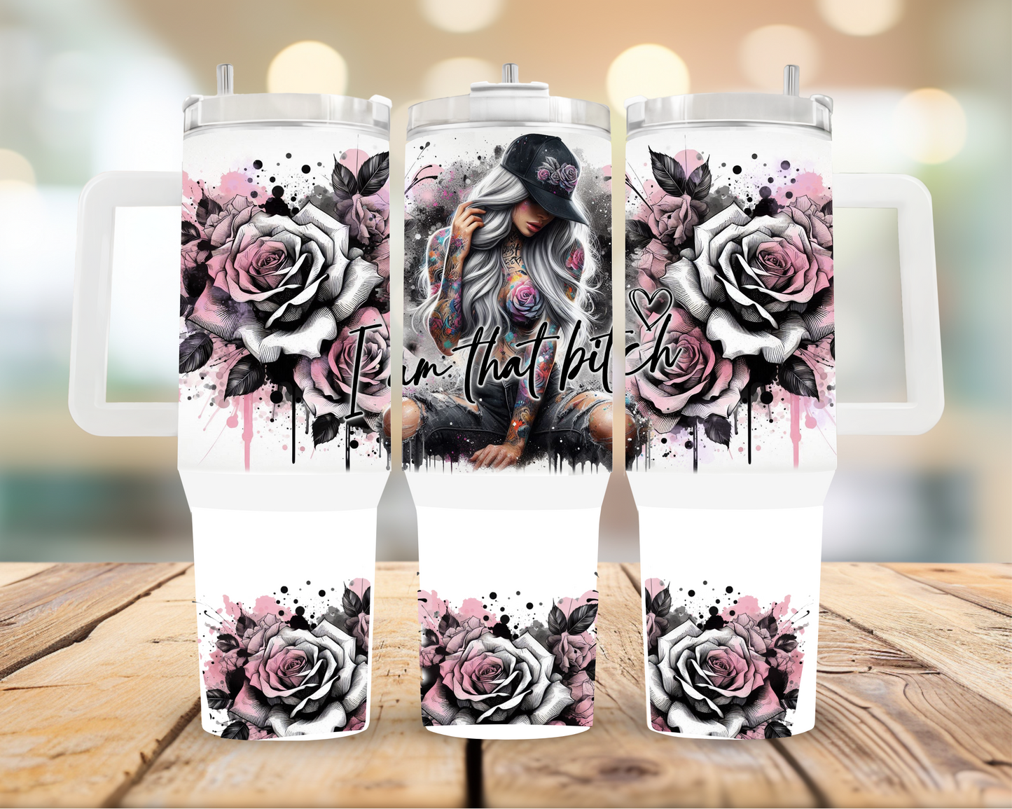 40oz Sarcastic Tumbler | Glitz & Glamour