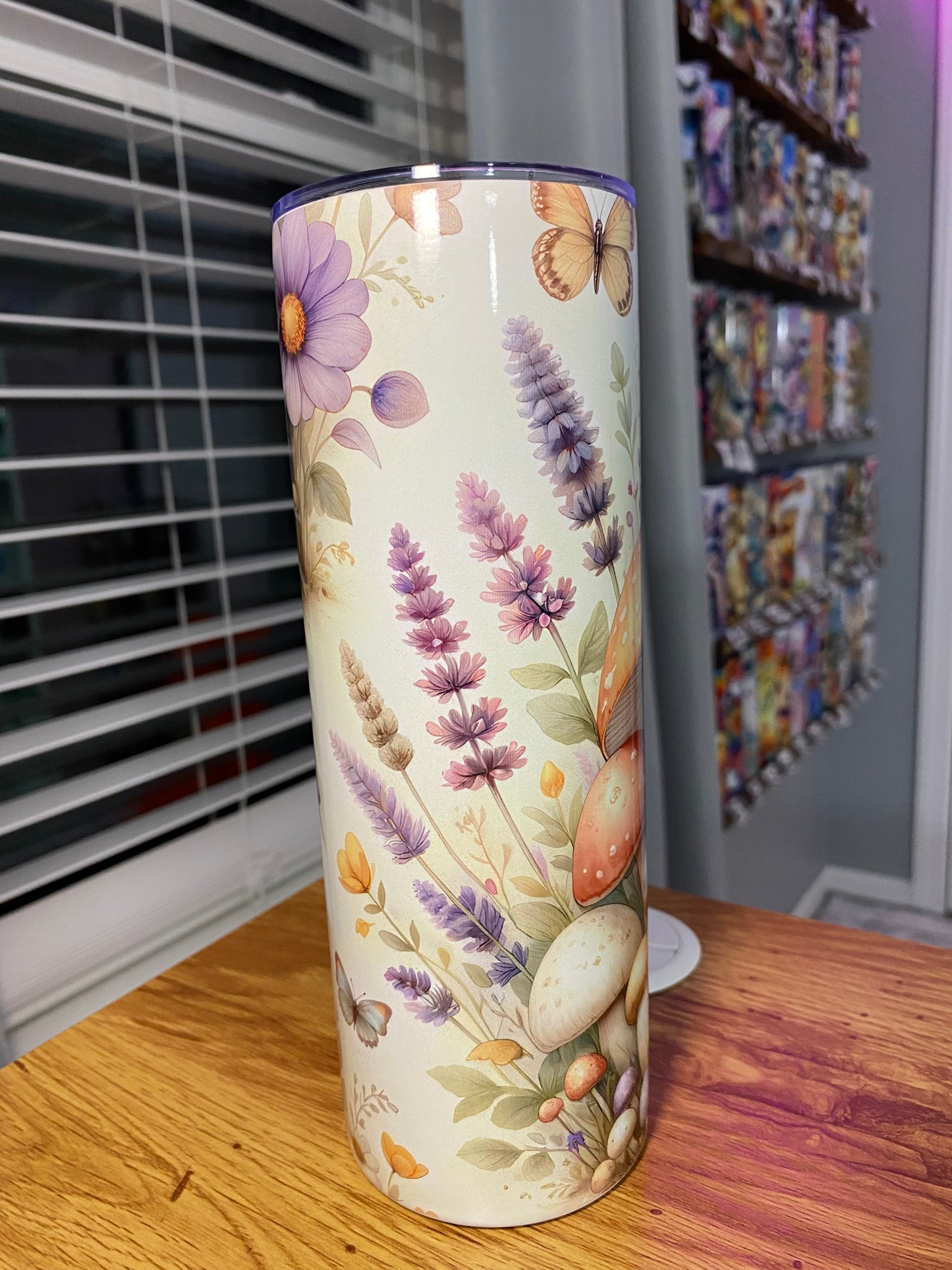 Mushroom Tumbler | Glitz & Glamour Tumblers