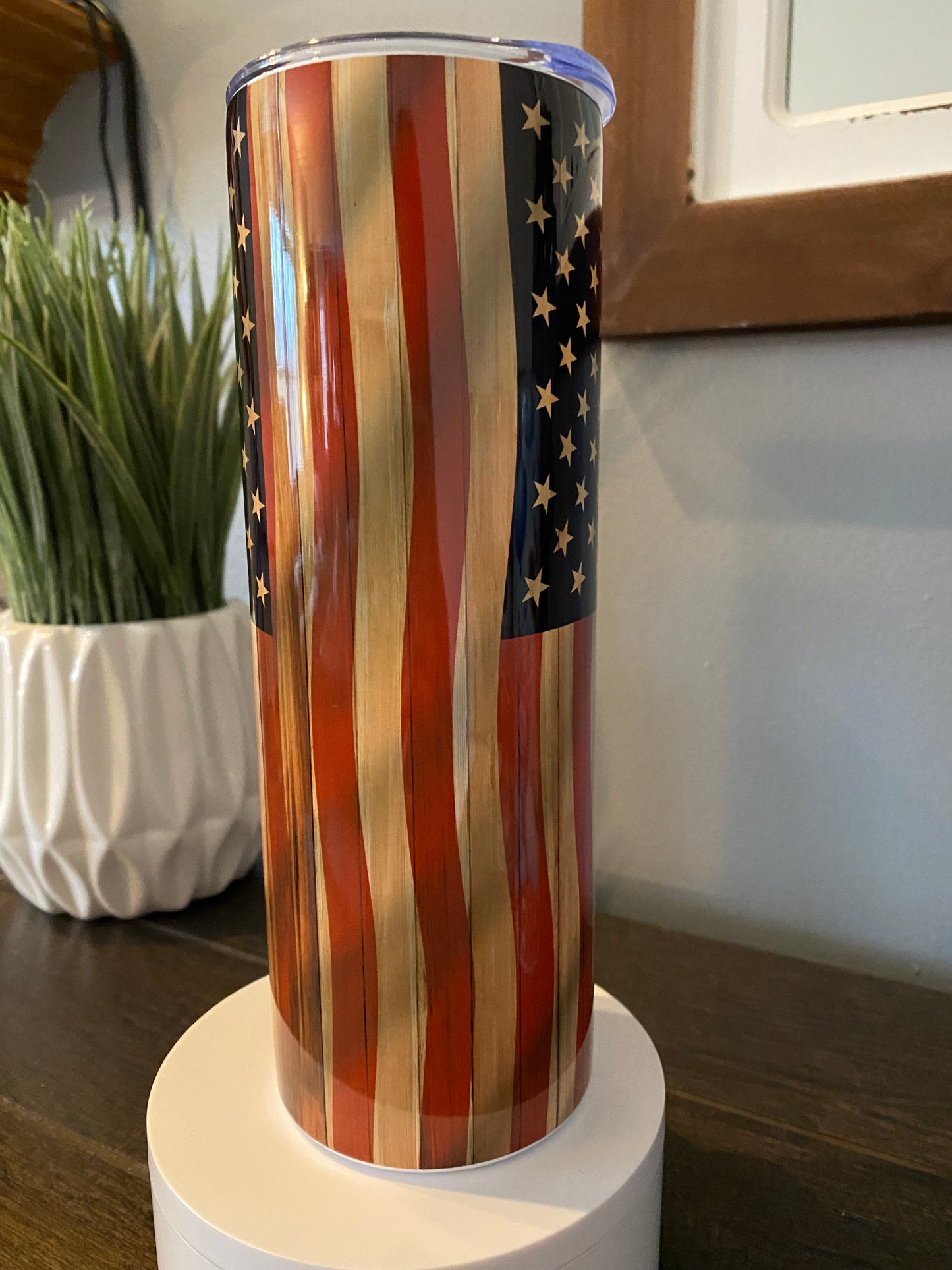American flag tumbler | Glitz & Glamour Tumblers