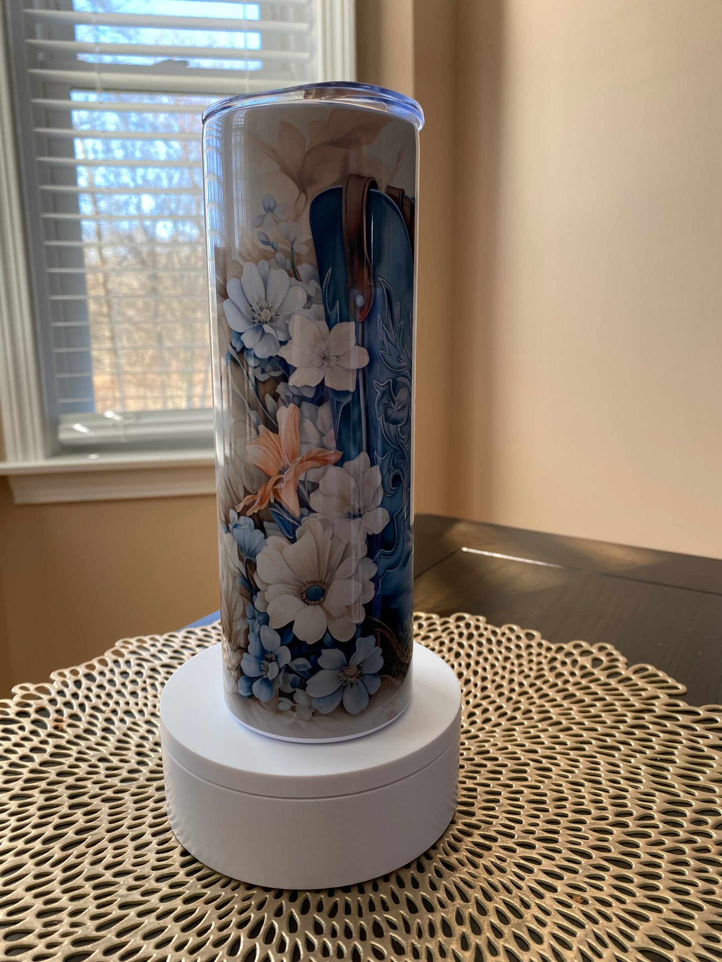 Cow Girl Boots Tumbler | Glitz & Glamour Tumblers