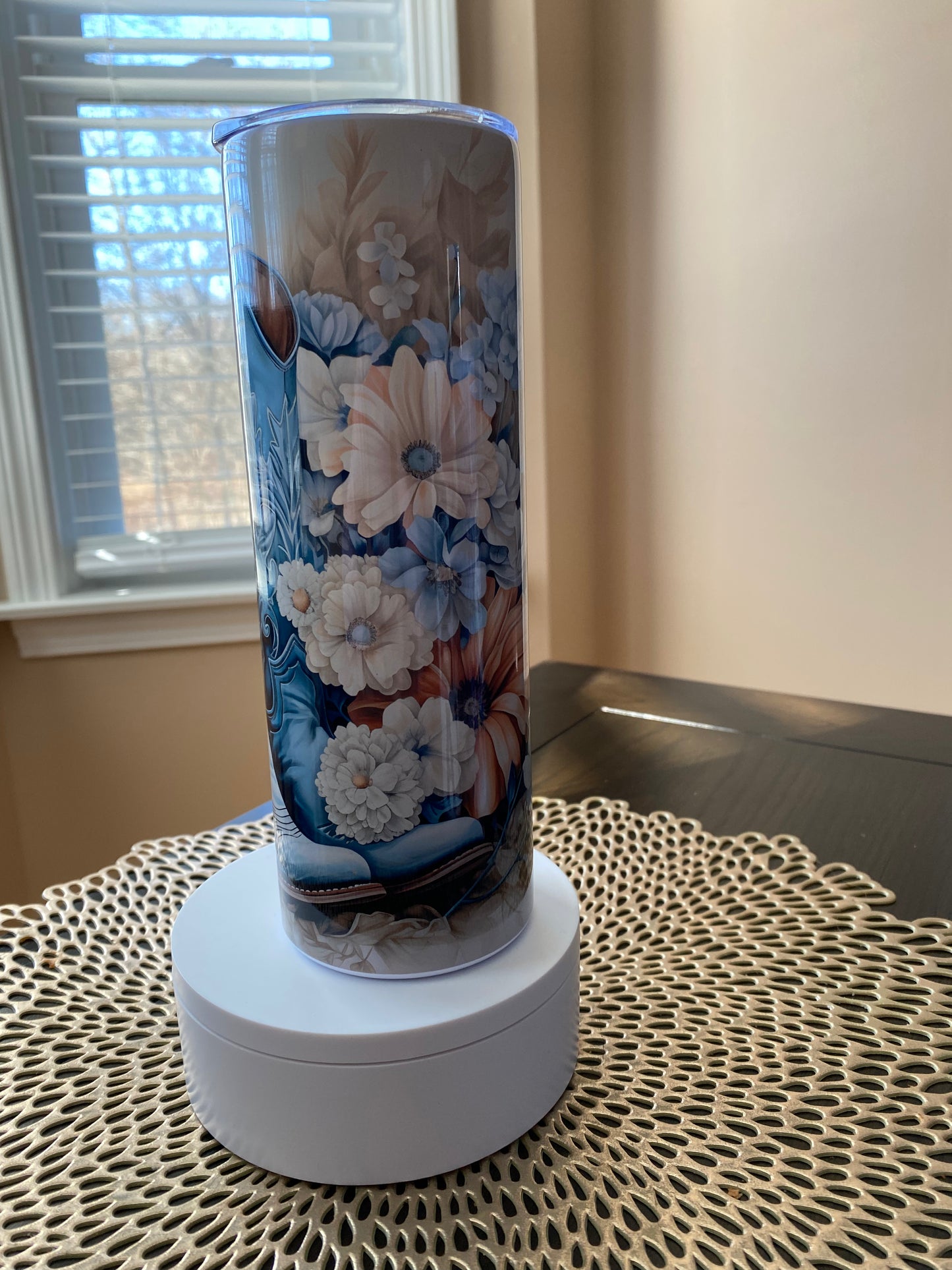 Cow Girl Boots Tumbler | Glitz & Glamour Tumblers