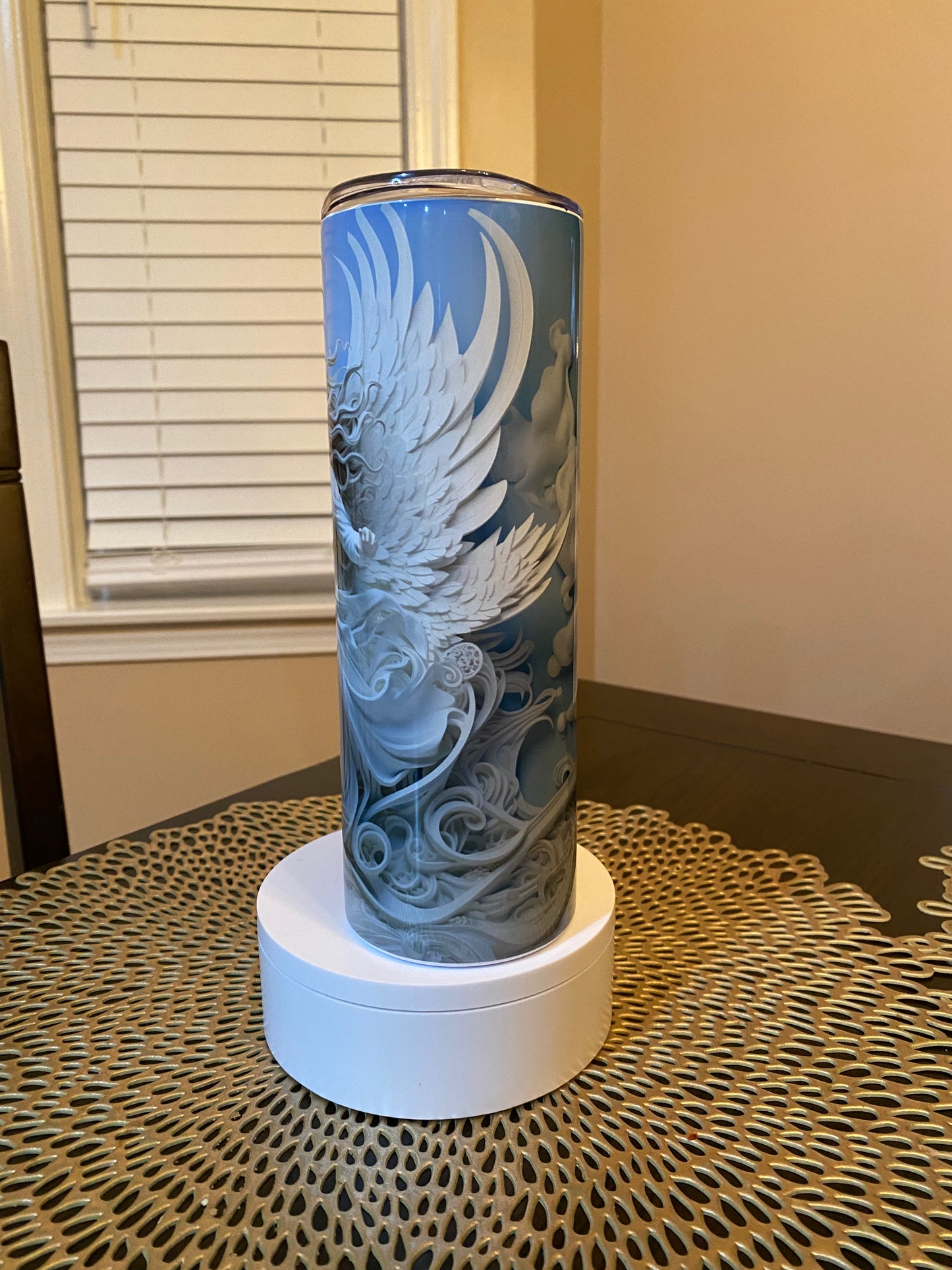 Angel 20oz tumbler | Glitz & Glamour Tumblers