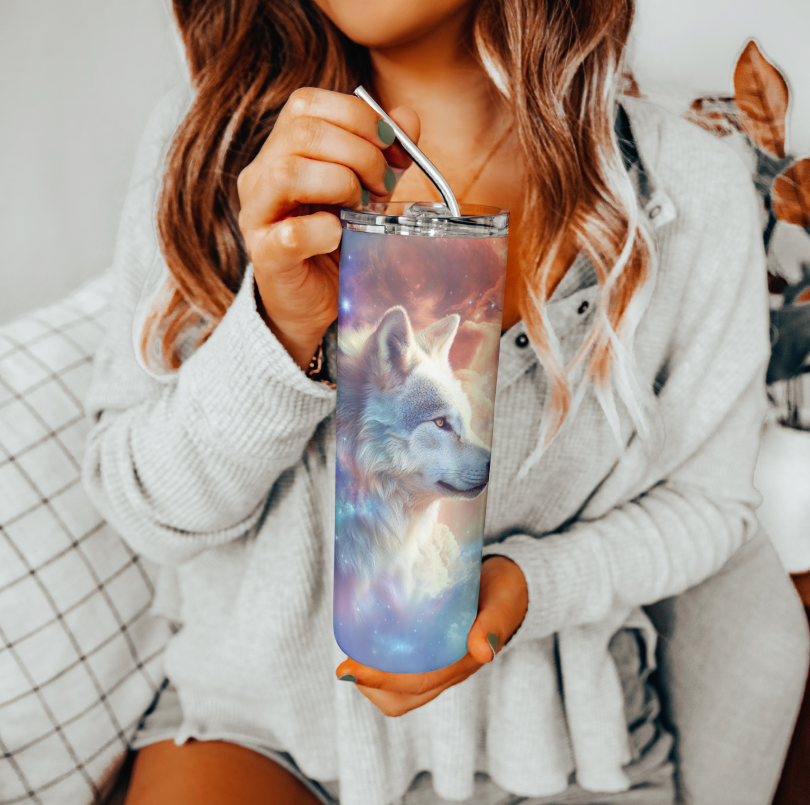 Wolf Tumbler | Glitz & Glamour Tumblers