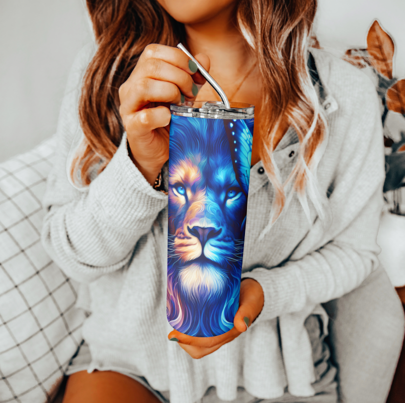 Lion Tumbler | Glitz & Glamour Tumblers