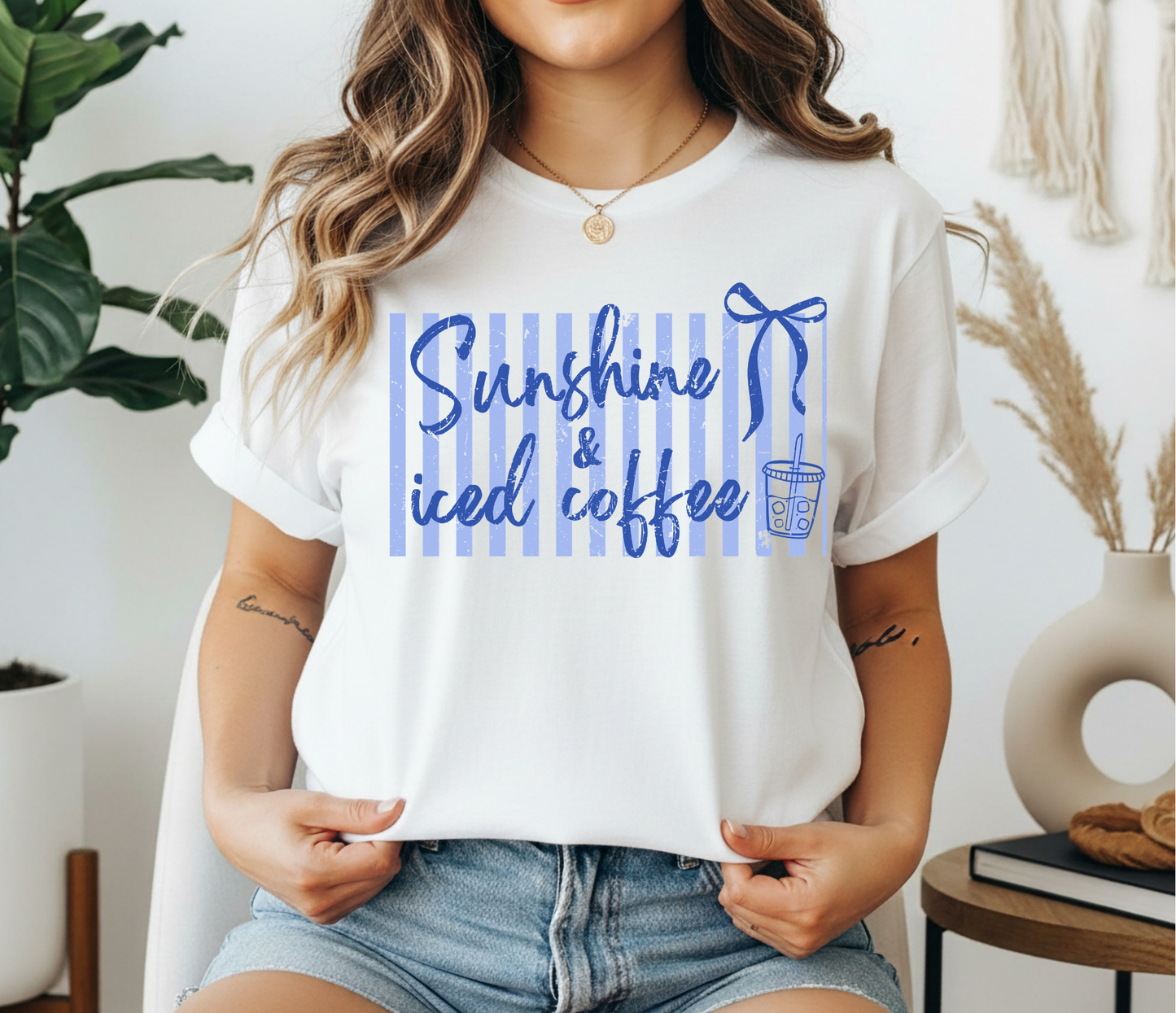 Sunshine and Iced Coffee T-shirt