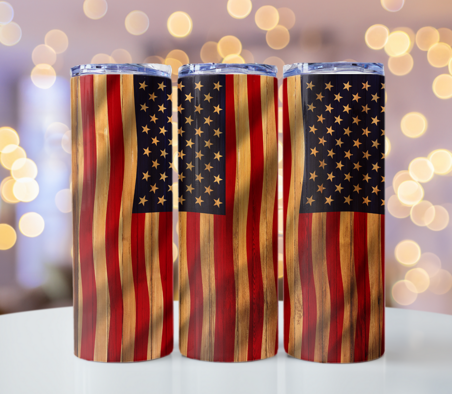 American flag tumbler | Glitz & Glamour Tumblers