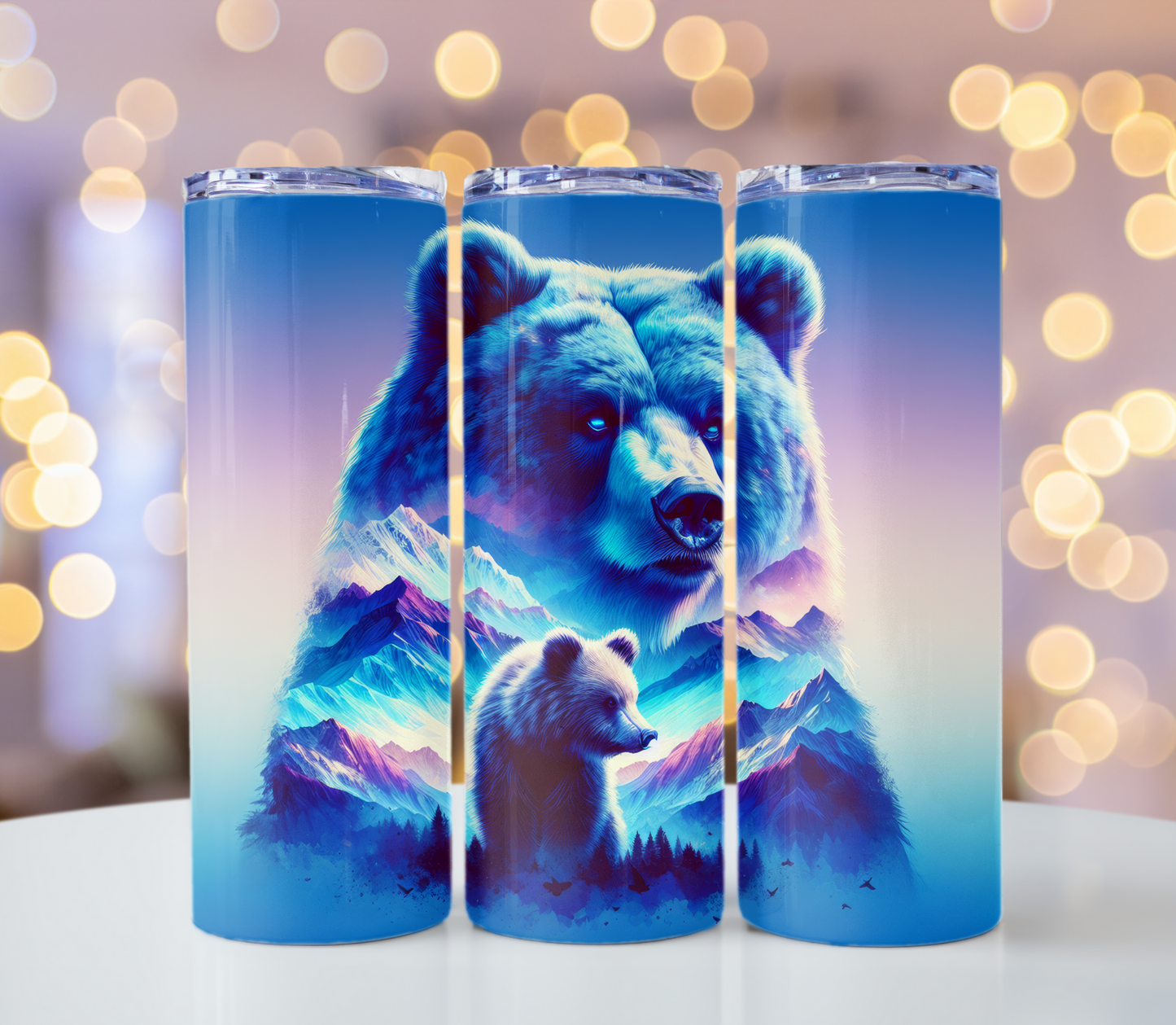 Bear Tumbler | Glitz & Glamour Tumblers