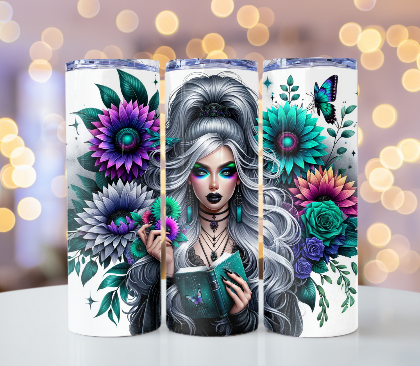 Book Lover Tumbler | Glitz & Glamour Tumblers
