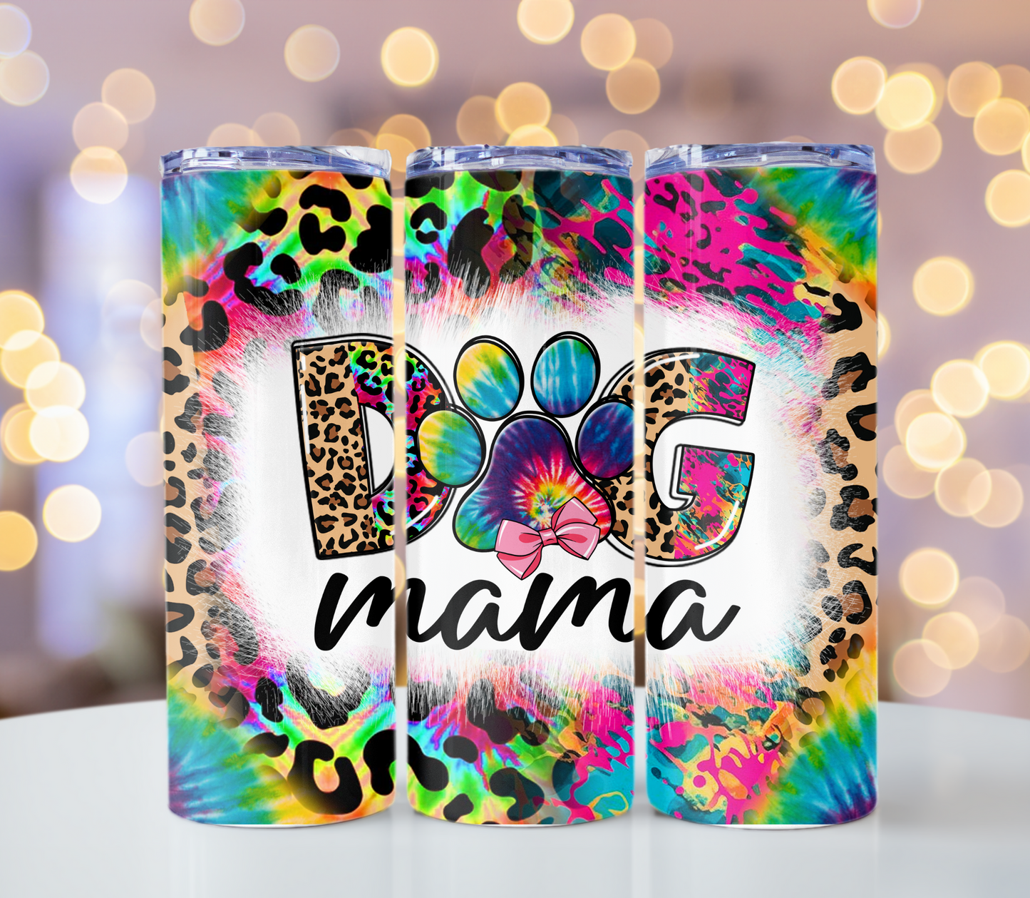 Dog Mama Tumbler | Glitz & Glamour Tumblers