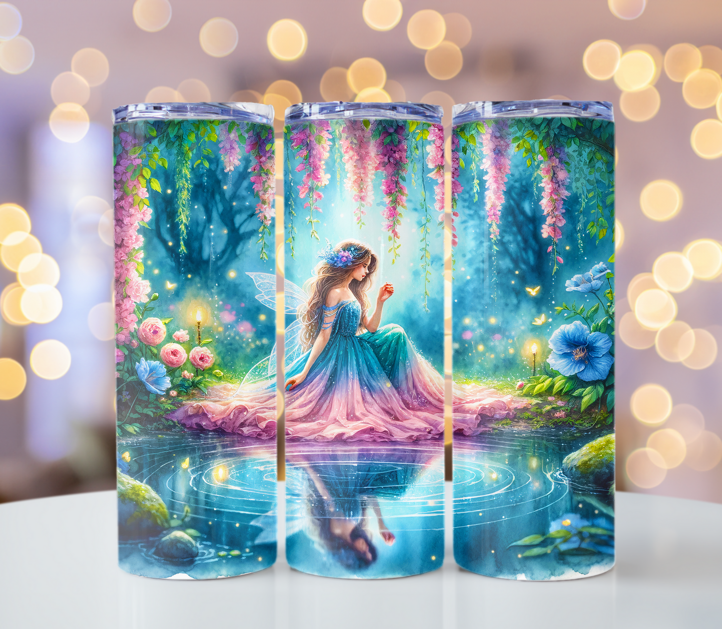 Fairy Reflection Tumbler | Glitz & Glamour Tumblers