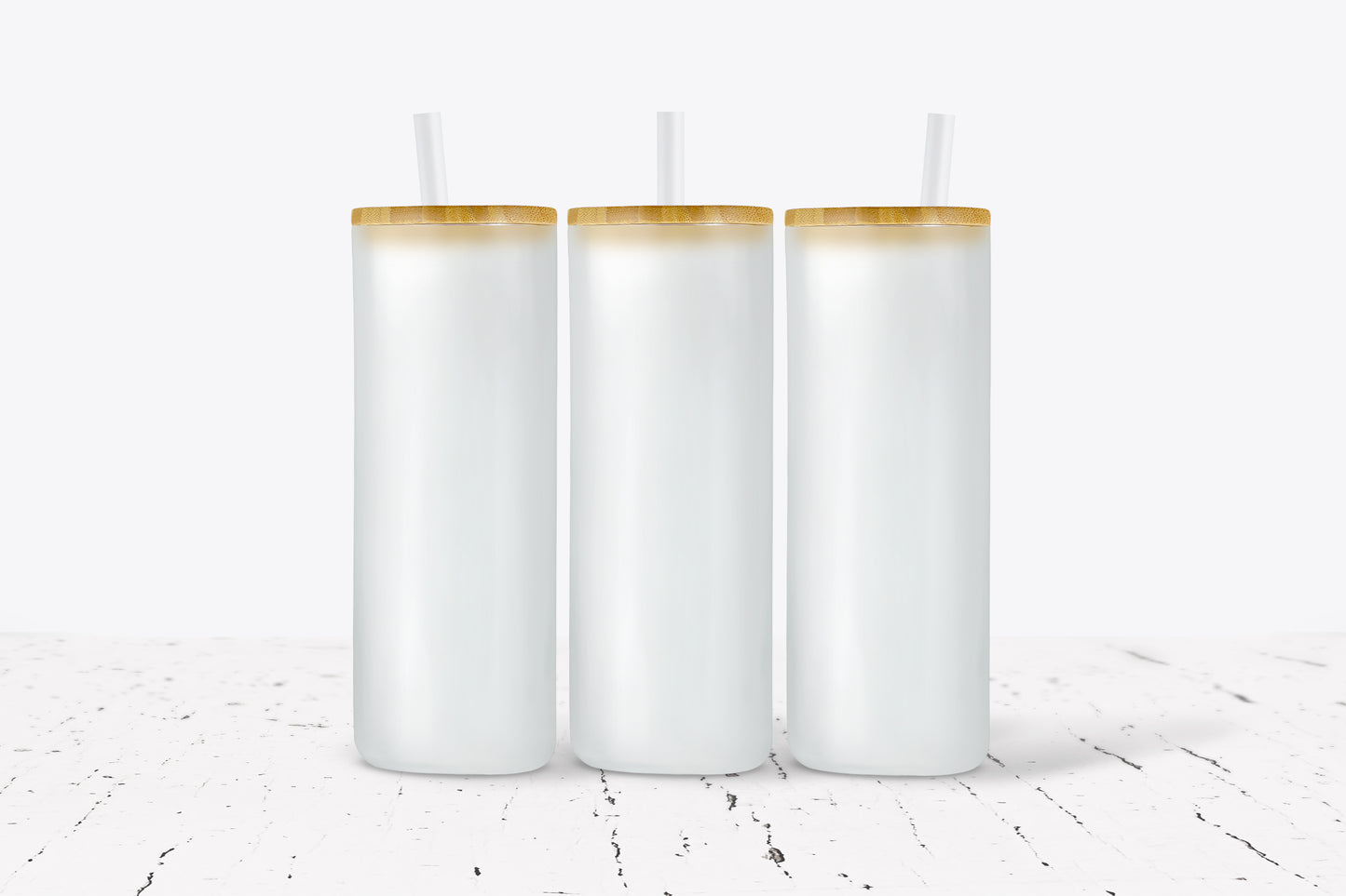 Highland Cow Frosted Glass 25oz Tumbler | Glitz & Glamour Tumblers