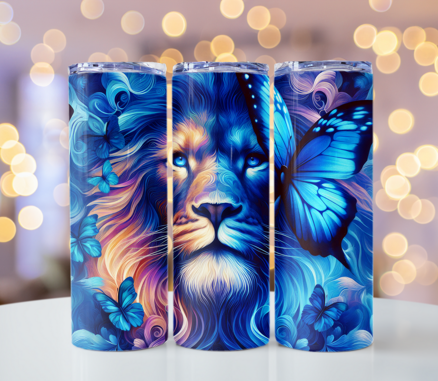 Lion Tumbler | Glitz & Glamour Tumblers