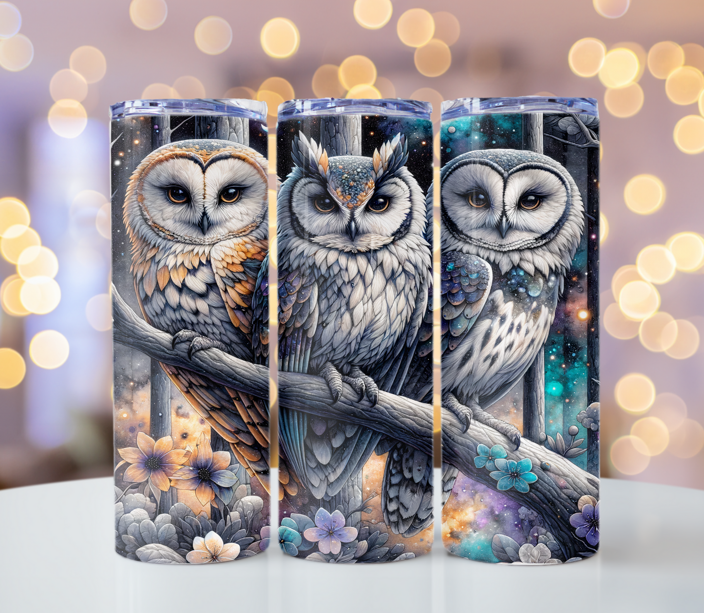 Owl Tumbler | Glitz & Glamour Tumblers
