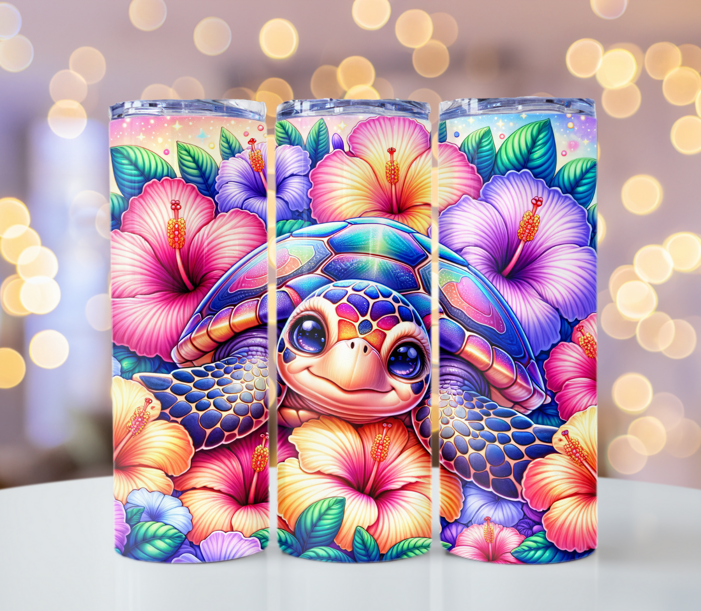 Turtle Tumbler | Glitz & Glamour Tumblers
