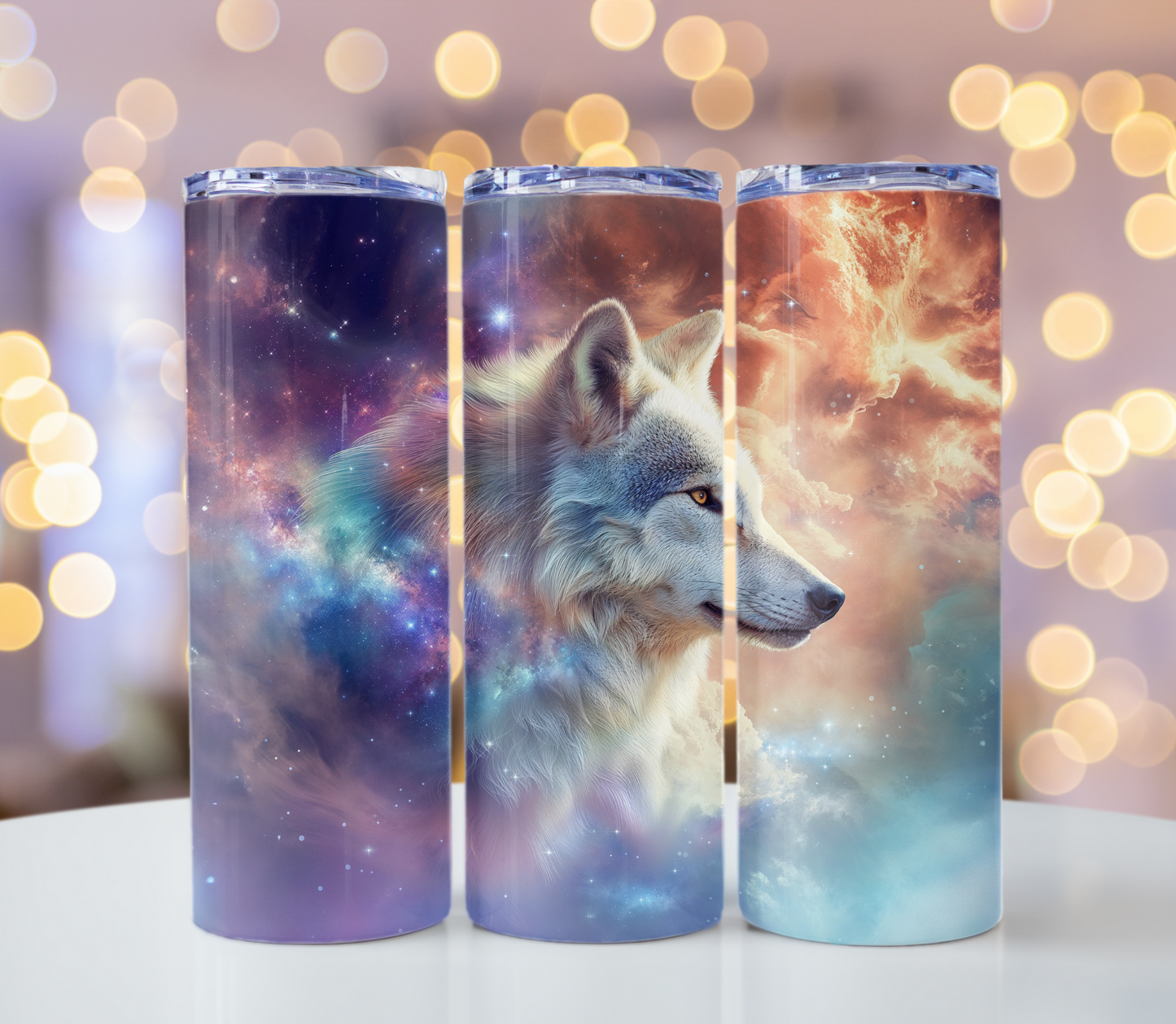 Wolf Tumbler | Glitz & Glamour Tumblers