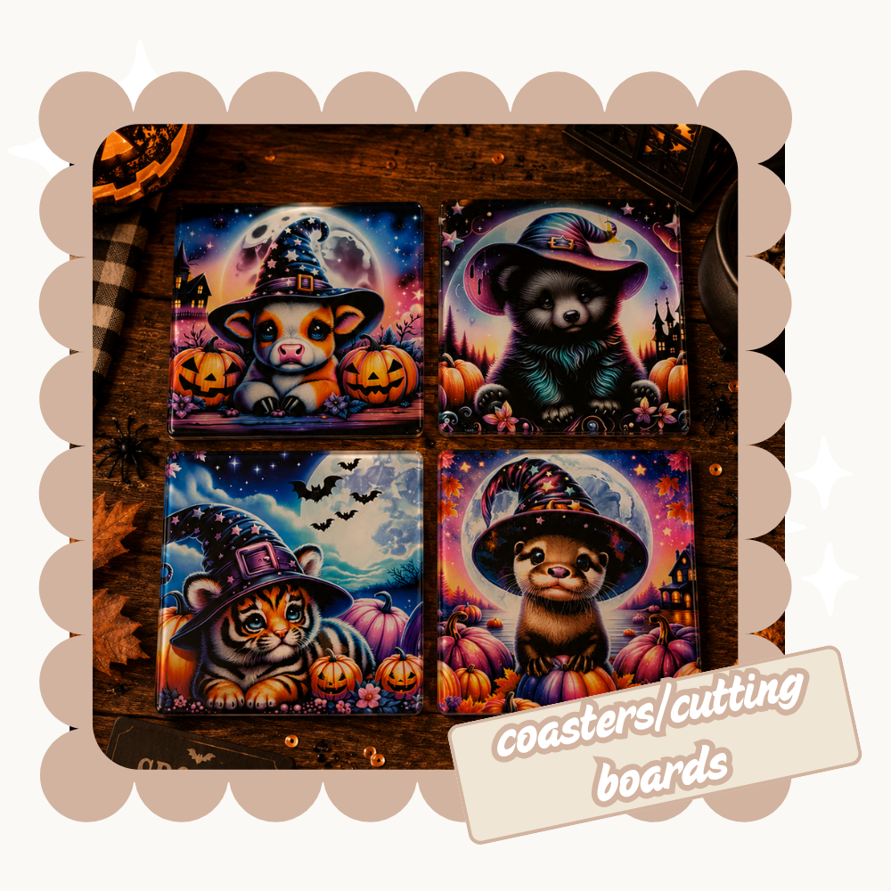 Glass coasters / Glass cutting Boards