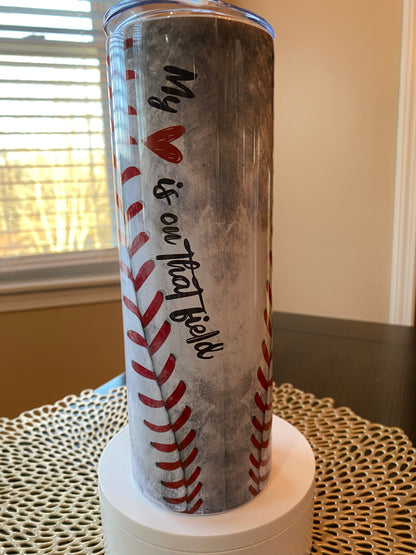 Baseball Mom Tumbler | Glitz & Glamour Tumblers