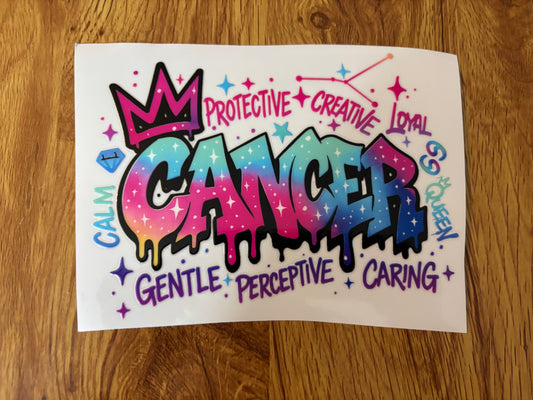 Cancer Cup Decal
