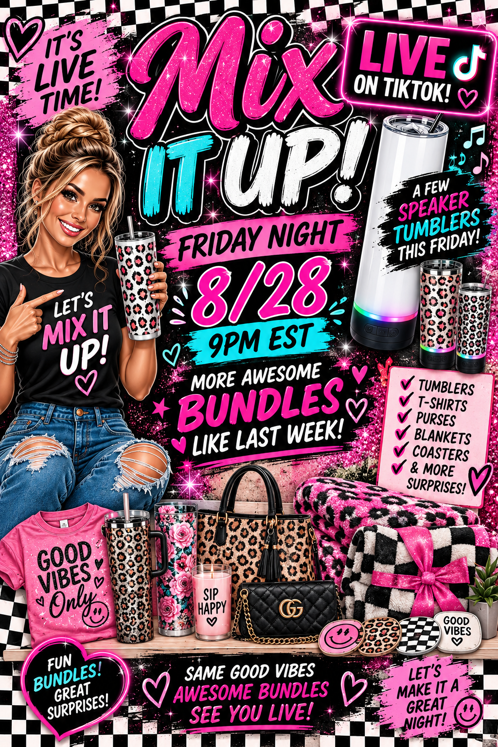Friday Night! Mix it up! on TikTok 8/28