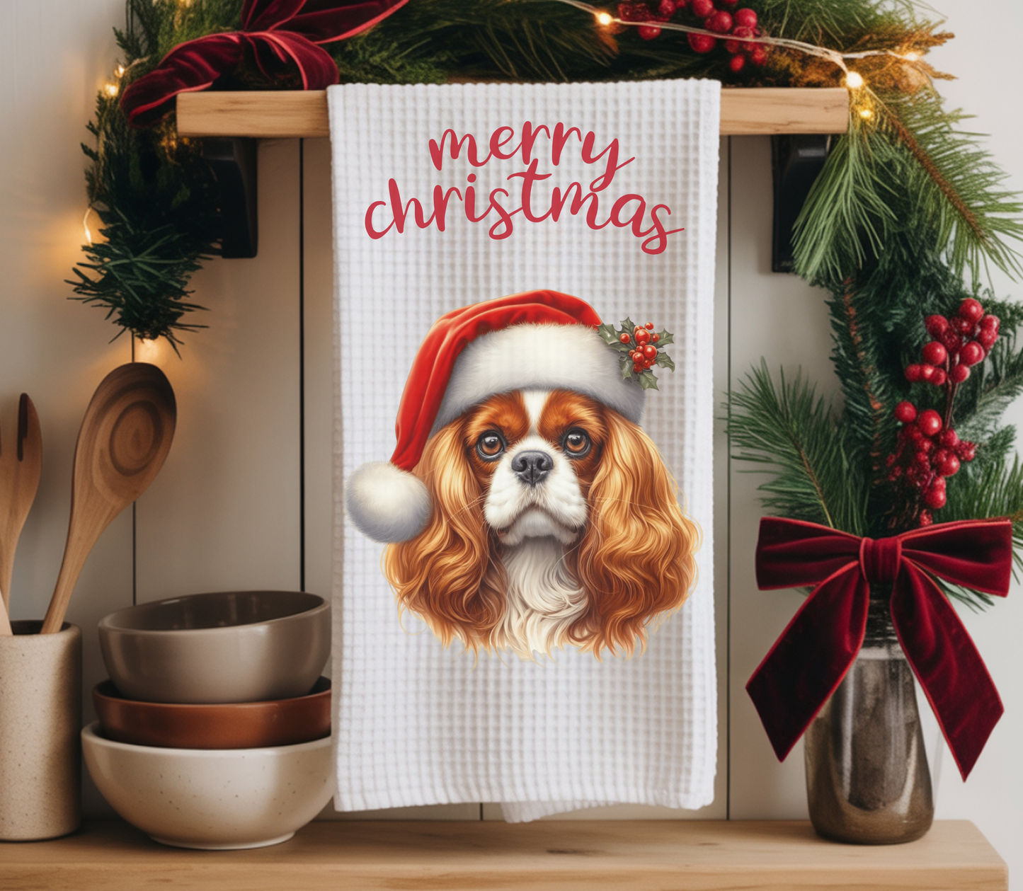 Christmas Dish Towels set