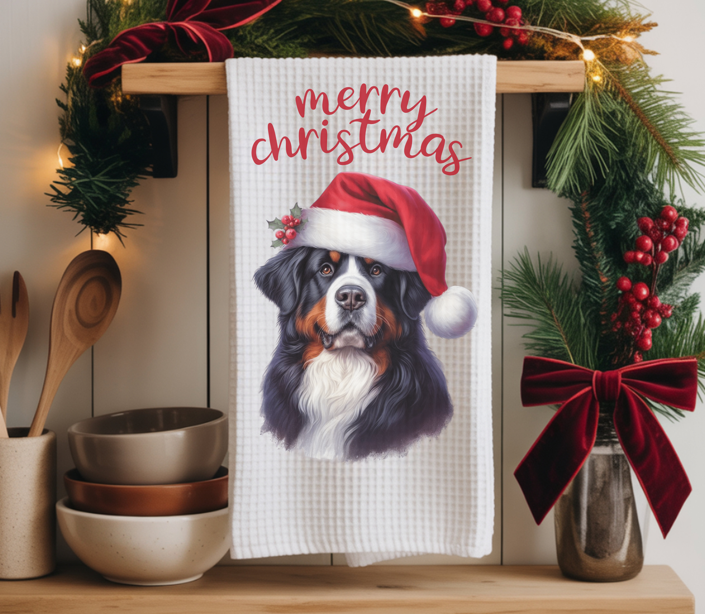 Christmas Dish Towels set