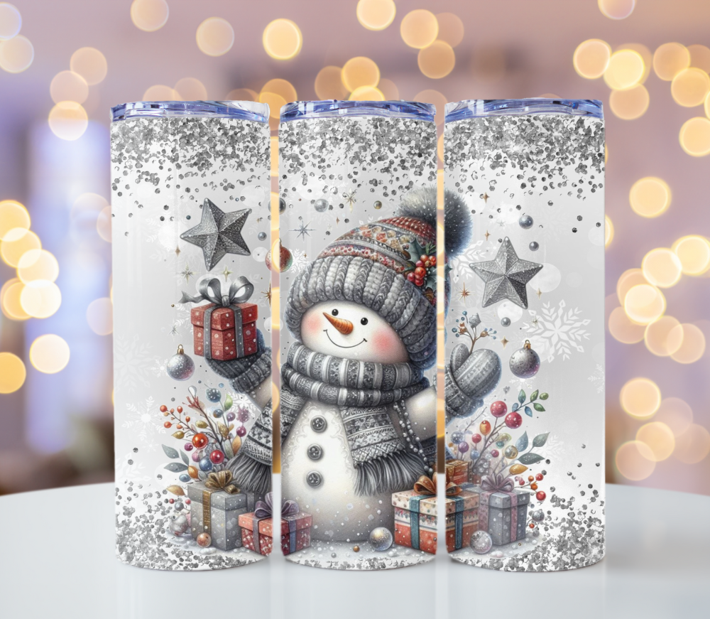 20oz Snowman Tumbler