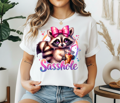 Sasshole Raccoon T-shirt